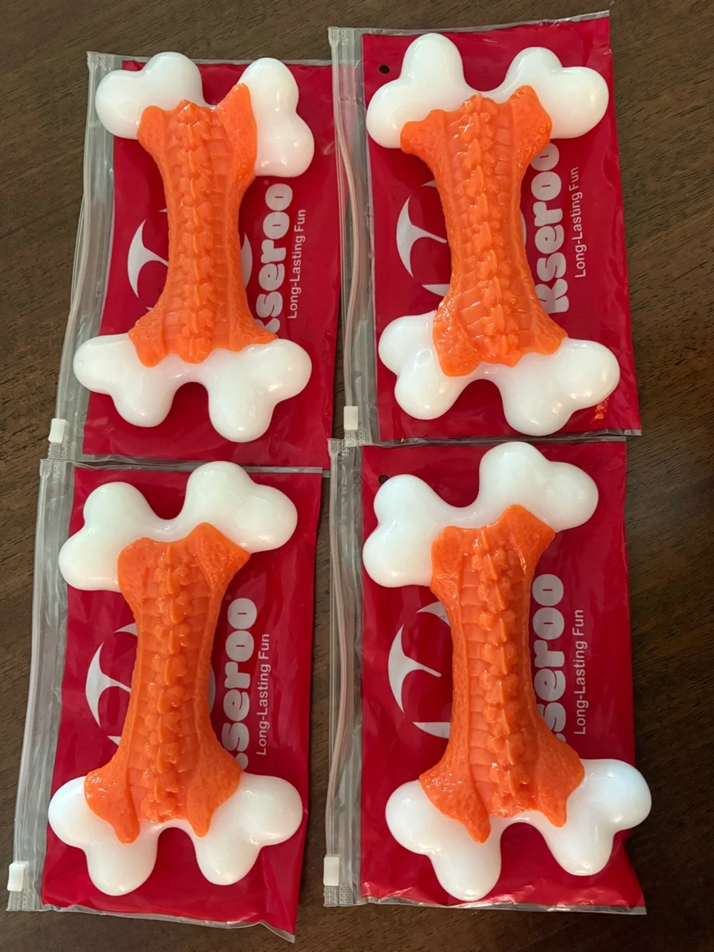 4x Kseroo Long Lasting Dog Toy for Aggressive Chewers